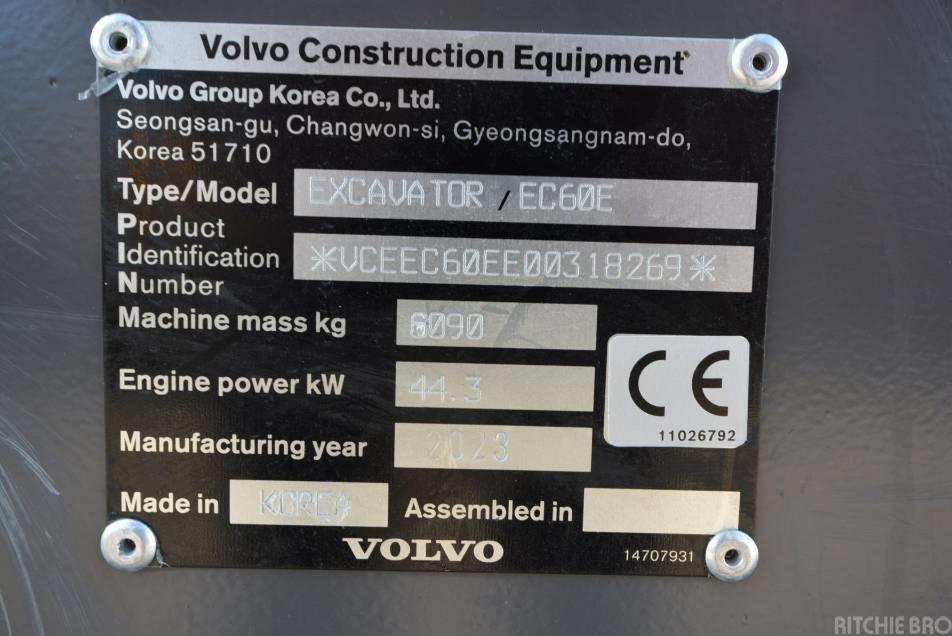 Miniexcavator - Volvo EC 60 E