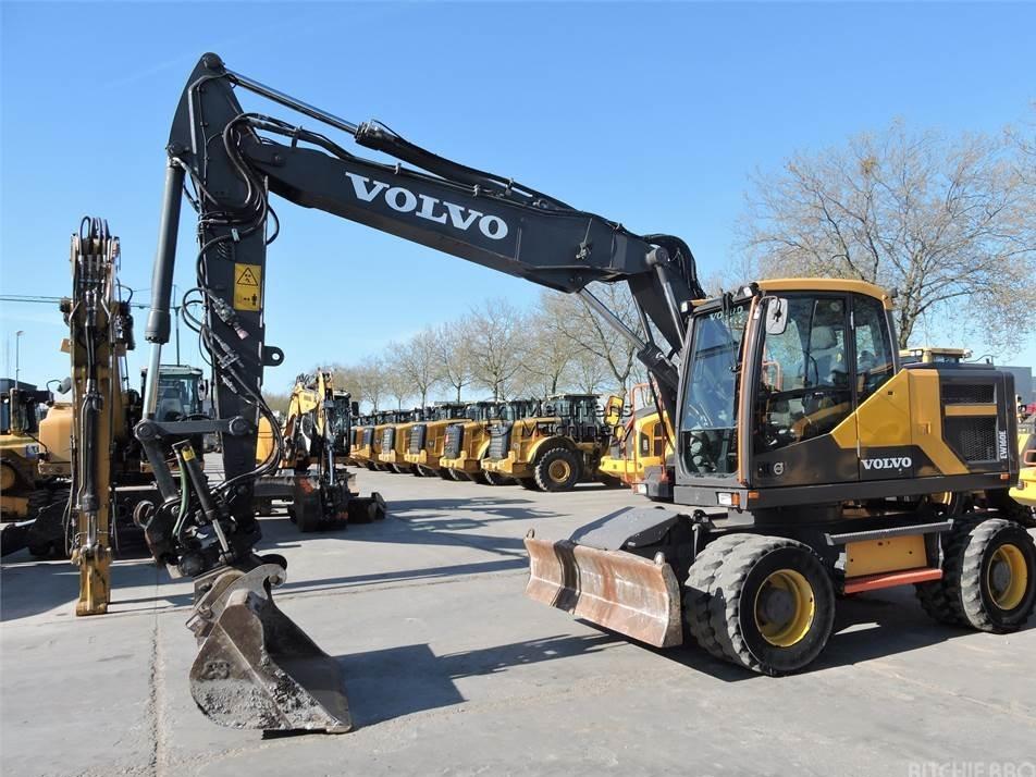 Excavator pe roti - Volvo EW160E ROTOTILT