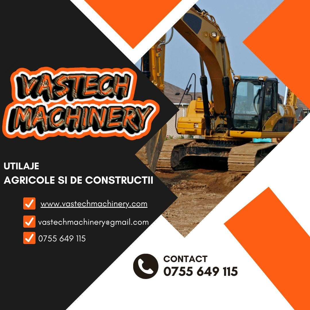 Utilaje construcții – Ghid complet pentru alegerea echipamentelor potrivite