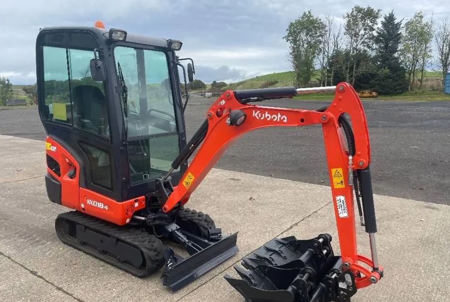 MINIEXCAVATOR KUBOTA KX018 - VASTech Machinery