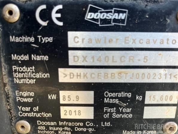Excavator pe senile - Doosan DX 140 LCR-5