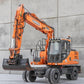 Excavator pe roti - Doosan DX 140 W-3