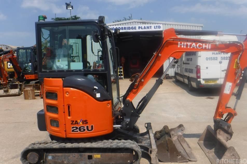 Miniexcavator - Hitachi ZX 26 U-5 A