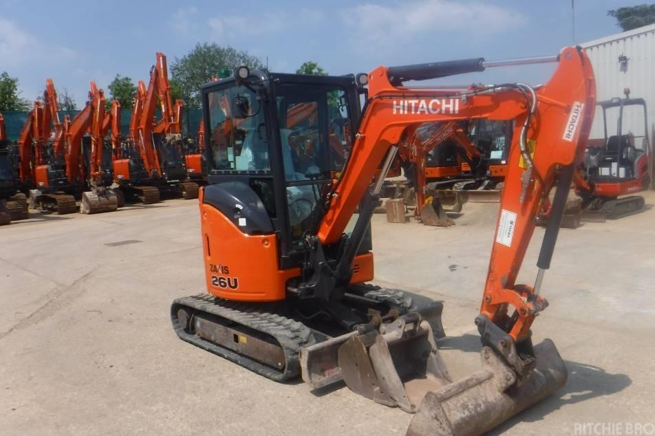Miniexcavator - Hitachi ZX 26 U-5 A