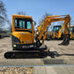 Miniexcavator - Hyundai 27Z-9, 3t, 2 buckets