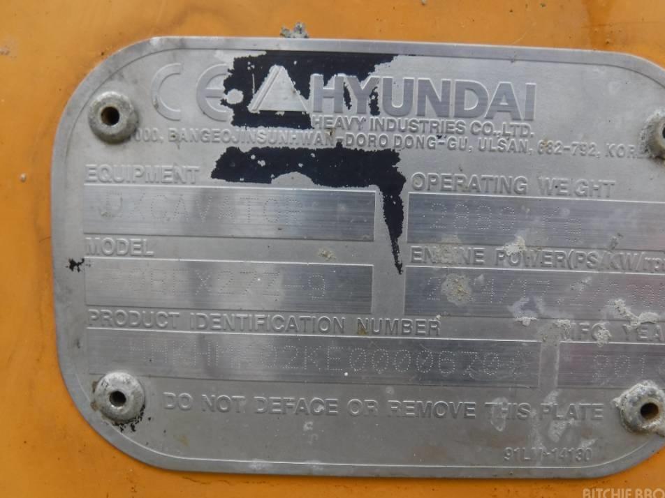 Miniexcavator - Hyundai Robex 27 Z-9