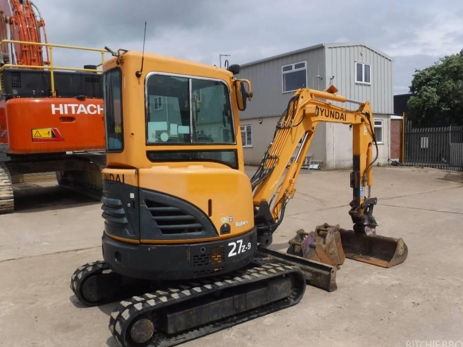 Miniexcavator - Hyundai Robex 27 Z-9