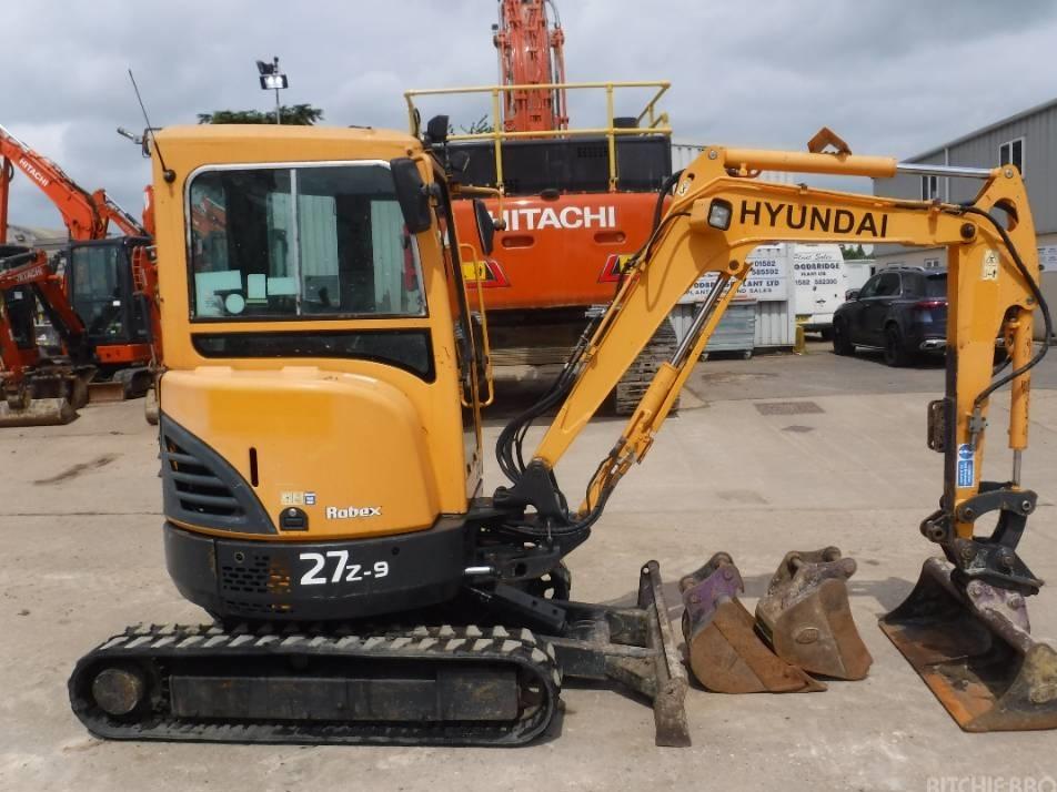 Miniexcavator - Hyundai Robex 27 Z-9