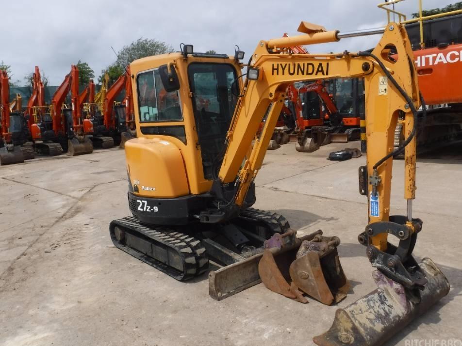 Miniexcavator - Hyundai Robex 27 Z-9