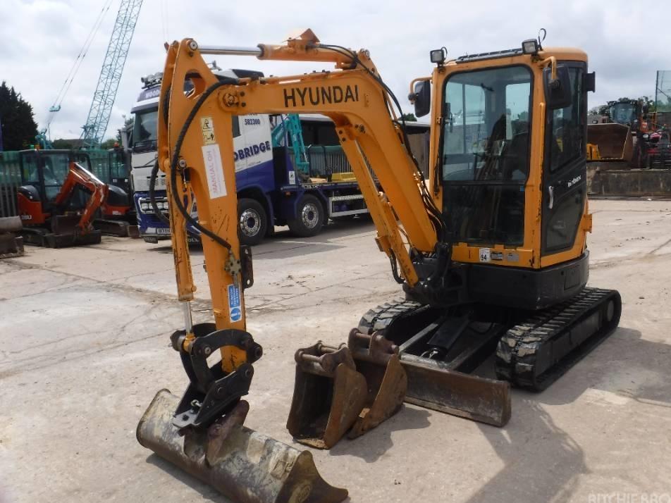 Miniexcavator - Hyundai Robex 27 Z-9