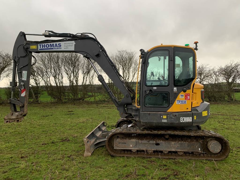 MIDIEXCAVATOR VOLVO ECR 88 - VASTech Machinery