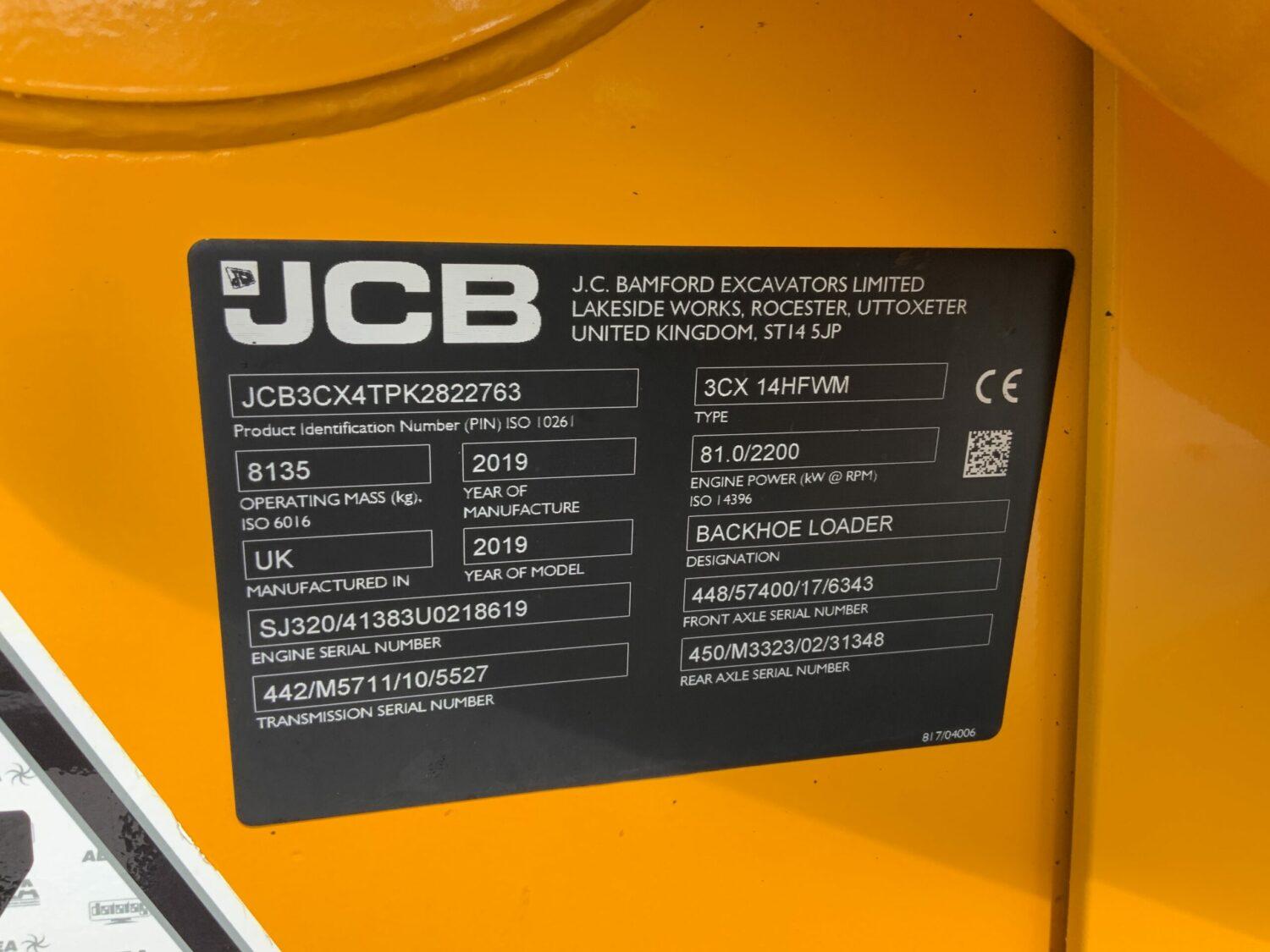 BULDOEXCAVATOR JCB 3CX - VASTech Machinery