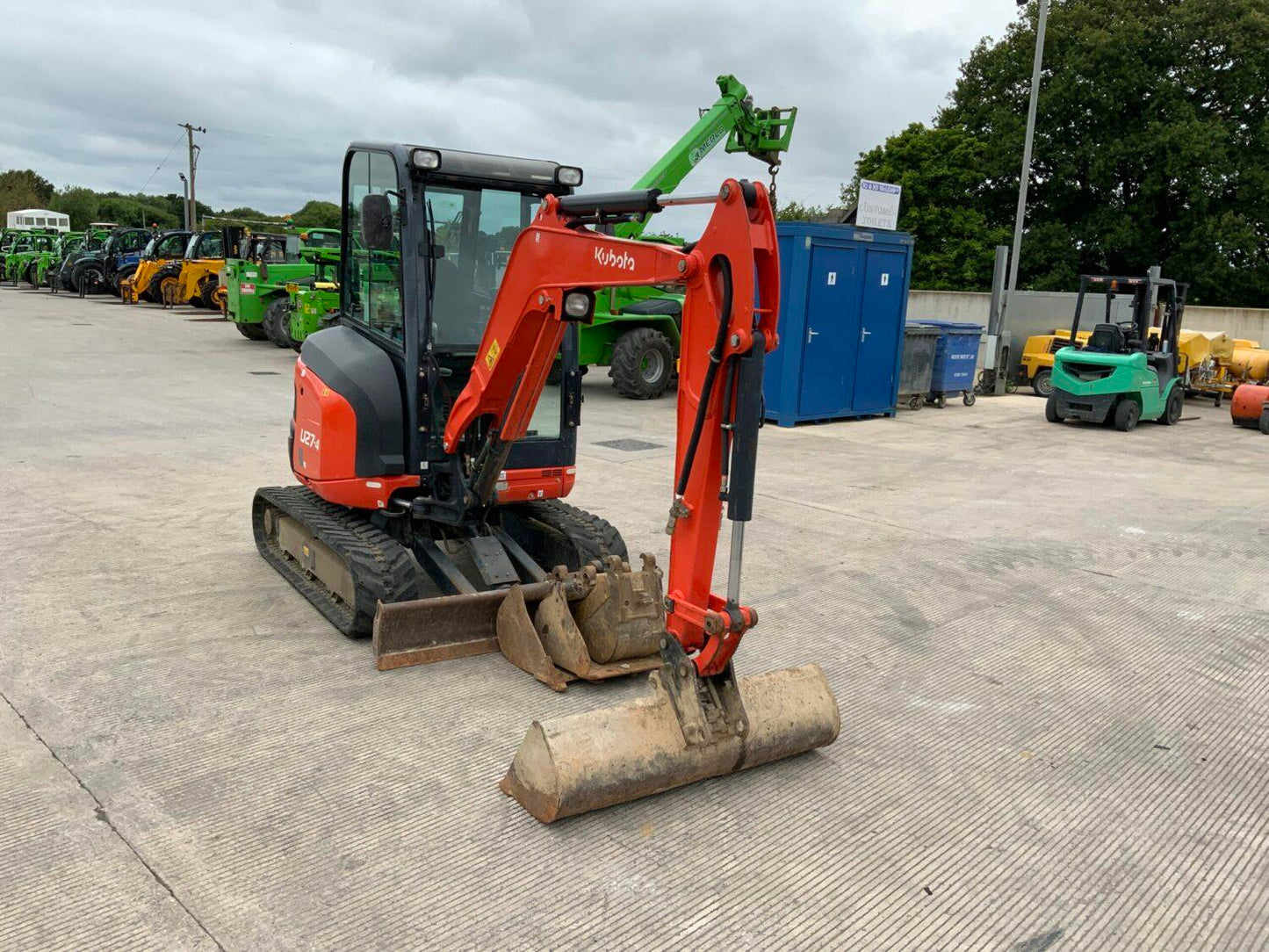 Miniexcavator KUBOTA U 27 - VASTech Machinery