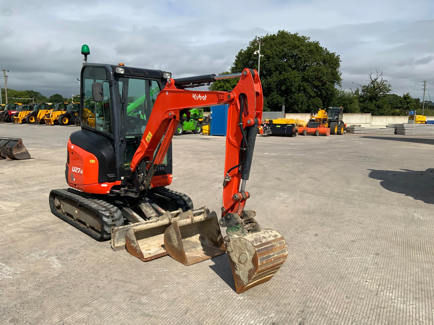 Miniexcavator KUBOTA U27 - VASTech Machinery