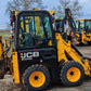 Buldoexcavator - JCB 1 CX 4 buckets, 4 x new tyres, 2 xused tyres, 1st