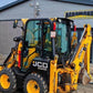 Buldoexcavator - JCB 1 CX 4 buckets, 4 x new tyres, 2 xused tyres, 1st