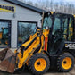 Buldoexcavator - JCB 1 CX 4 buckets, 4 x new tyres, 2 xused tyres, 1st