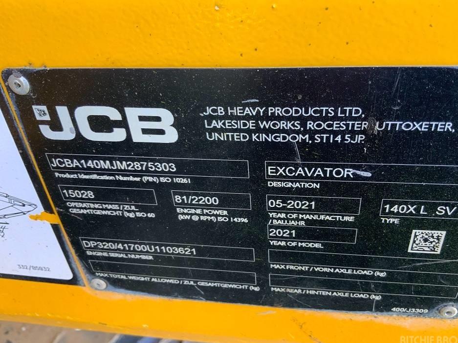 Excavator pe senile - JCB 140X LC