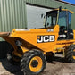 SITE DUMPERS - JCB 6T-2 6 TON TONNE DUMPER C/W FULL CAB