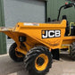 SITE DUMPERS - JCB 6T-2 6 Tonne Ton Dumper. 2021 with JCB UK Warranty