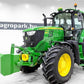 Tractor - John Deere 6195M tractor, TLS, HCS, AutoTrac, front PTO