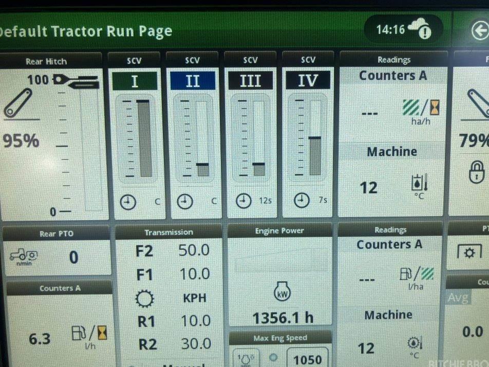 Tractor - John Deere 6R 215