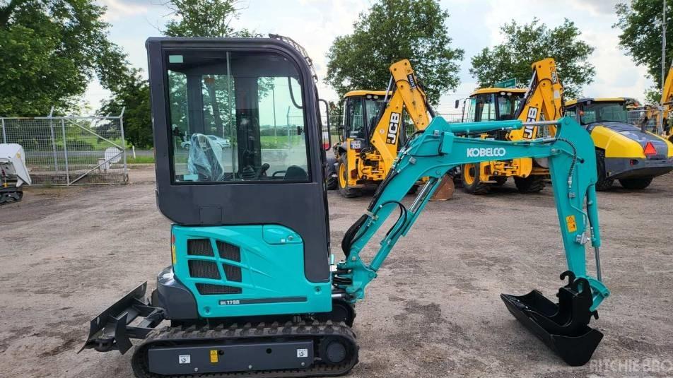 Miniexcavator - Kobelco SK 17 SR-3     2tonnes 2 buckets  04 hours new