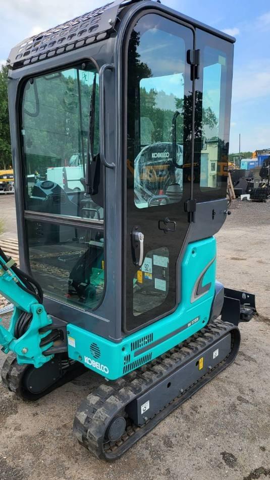 Miniexcavator - Kobelco SK 17 SR-3     2tonnes 2 buckets  04 hours new