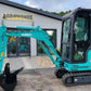Miniexcavator - Kobelco SK 17 SR-3     2tonnes 2 buckets  04 hours new