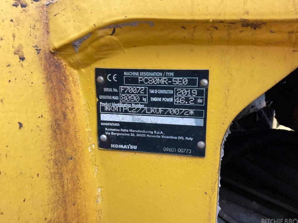 Midiexcavator - Komatsu PC 80 MR-5E0
