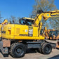 Excavator pe roti - Komatsu PW 160-7