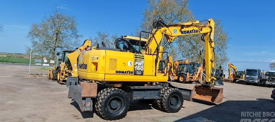 Excavator pe roti - Komatsu PW 160-7