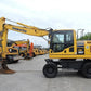 Excavator pe roti - Komatsu PW180-10 German+New tyres