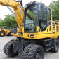 Excavator pe roti - Komatsu PW180-10 German+New tyres