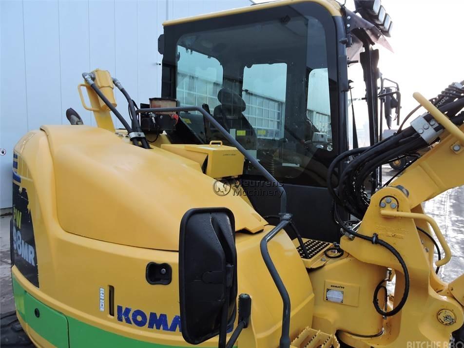 Excavator pe roti - Komatsu PW98