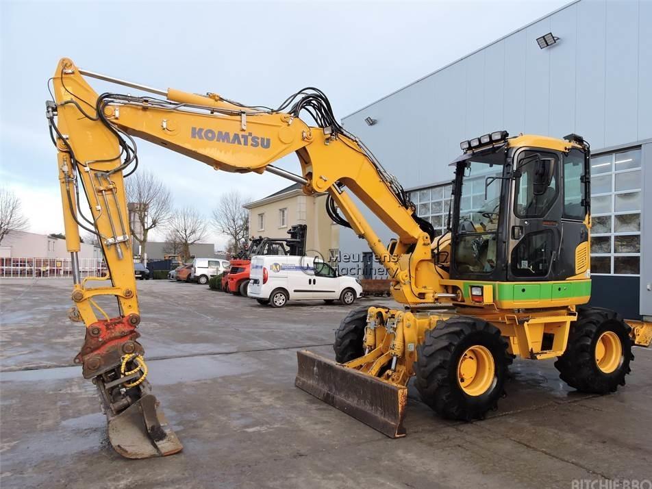 Excavator pe roti - Komatsu PW98