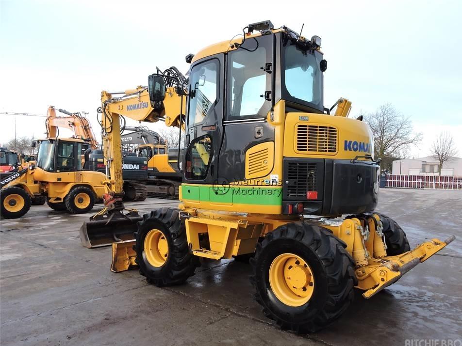 Excavator pe roti - Komatsu PW98