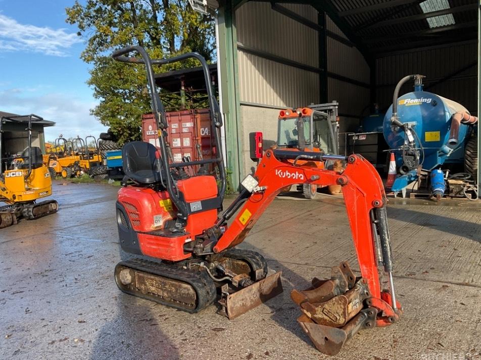 Miniexcavator - Kubota K 008-3