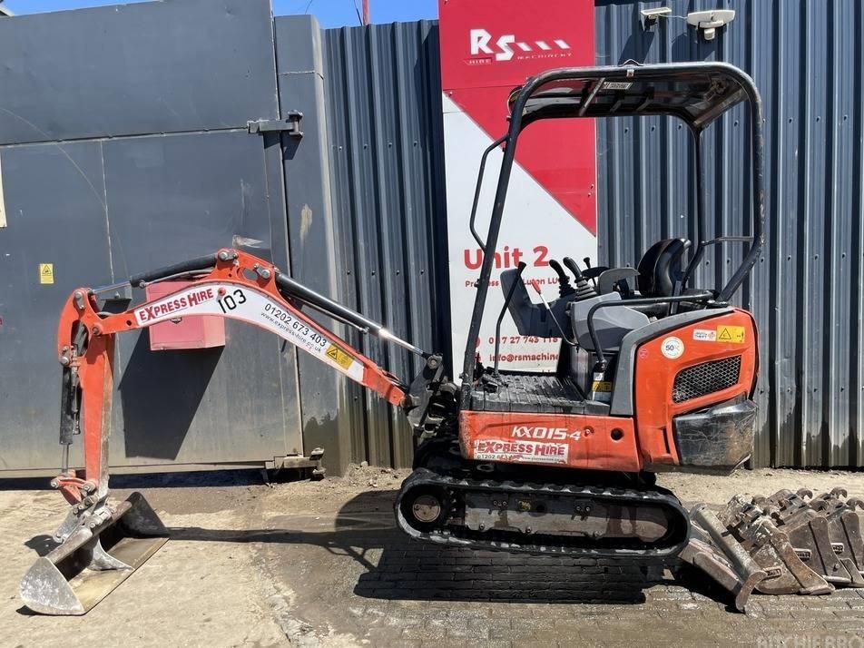 Miniexcavator - Kubota KX 015-4 1.5t Mini Excavator / Digger 3075 hours