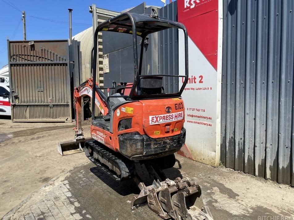 Miniexcavator - Kubota KX 015-4 1.5t Mini Excavator / Digger 3075 hours