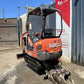 Miniexcavator - Kubota KX 015-4 Canopy 1.5t Mini Excavator +4 Buckets