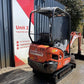 Miniexcavator - Kubota KX 015-4 Canopy 1.5t Mini Excavator +4 Buckets