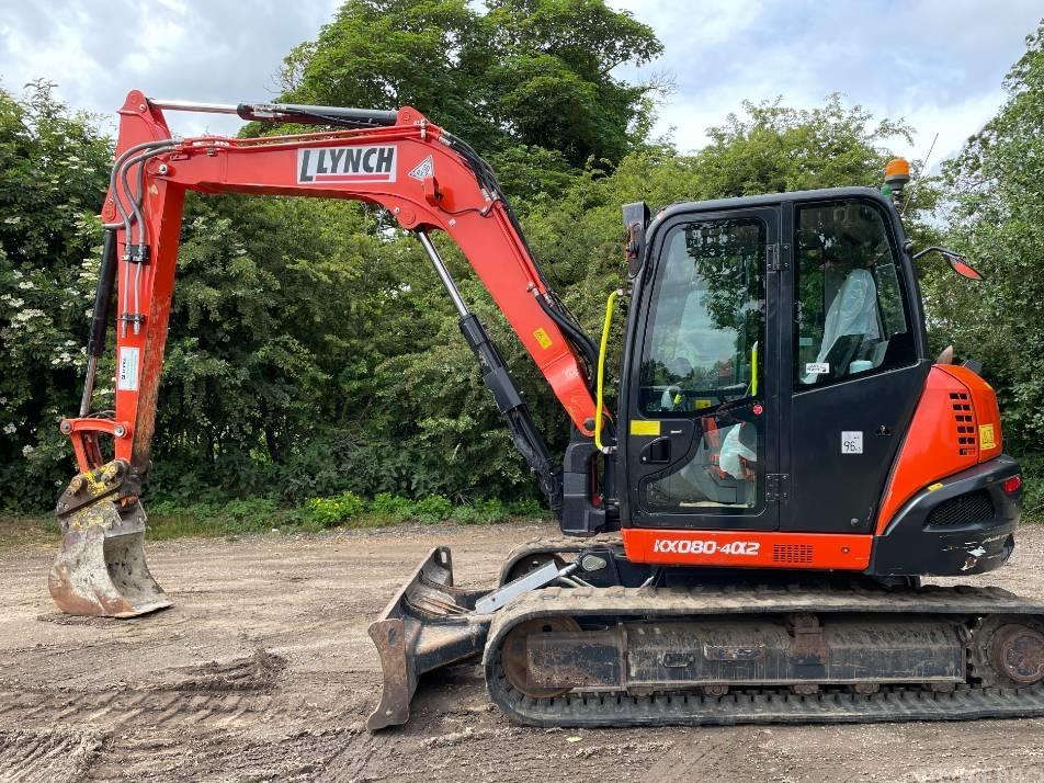 Midiexcavator - Kubota KX 080-4