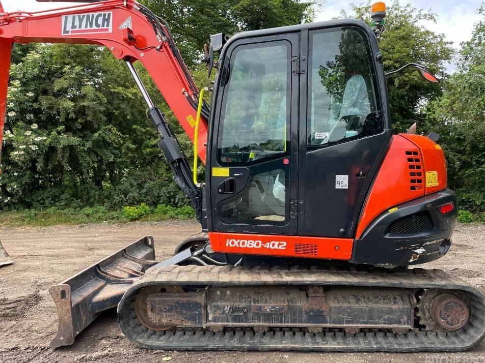 Midiexcavator - Kubota KX 080-4