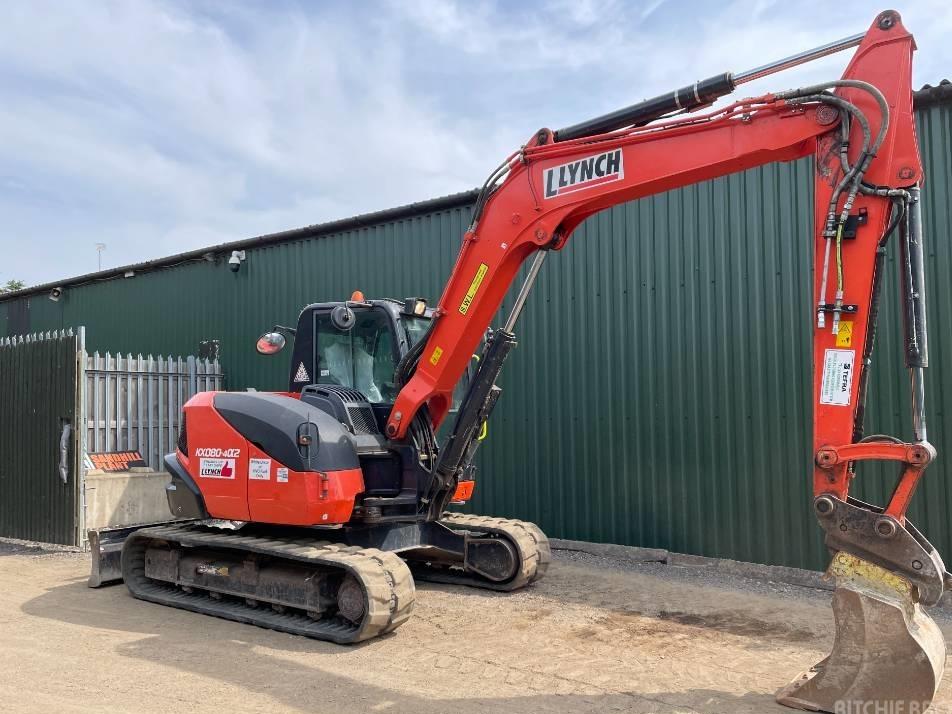 Midiexcavator - Kubota KX 080-4A2