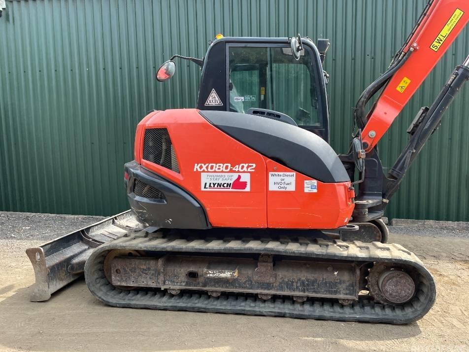 Midiexcavator - Kubota KX 080-4A2