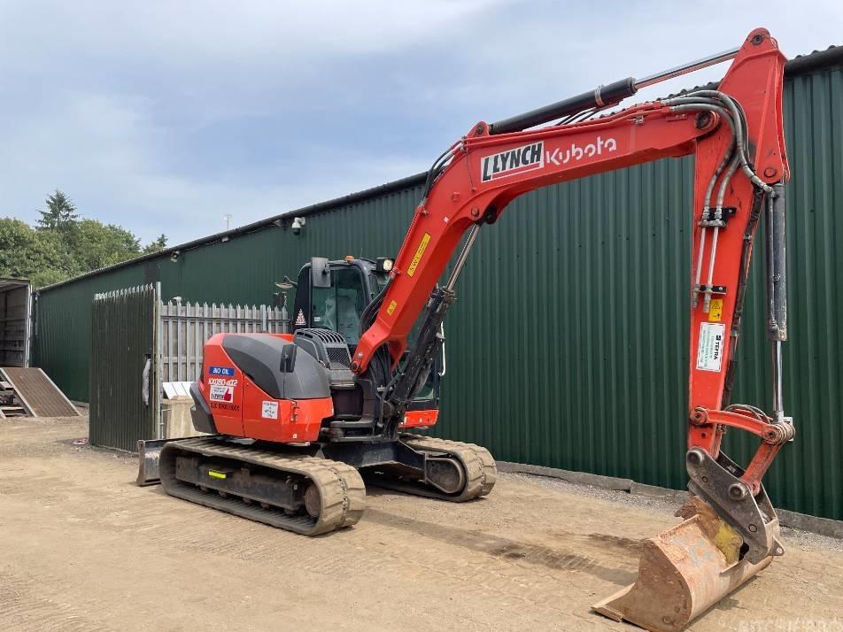 Midiexcavator - Kubota KX 080