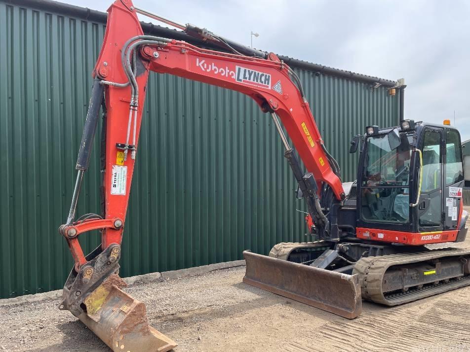 Midiexcavator - Kubota KX 080