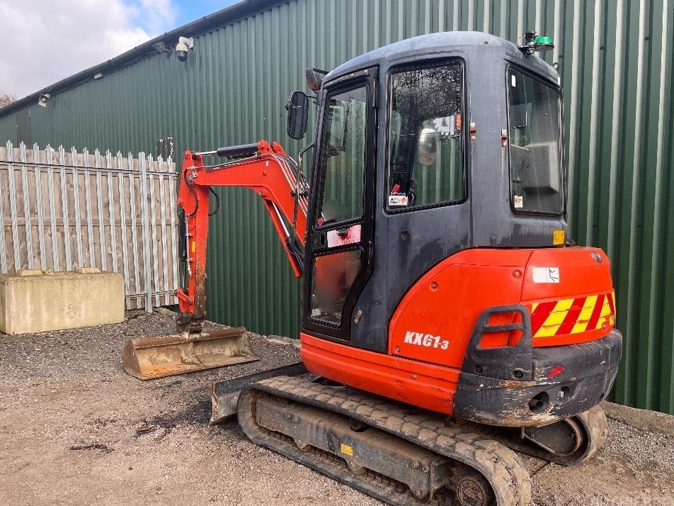 Miniexcavator - Kubota KX 61-3