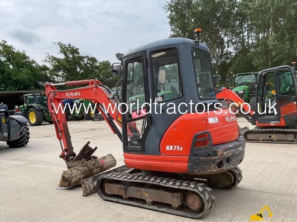 Miniexcavator - Kubota KX 71-3